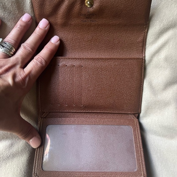 Louis Vuitton Dark Brown Monogram Wallet - Picture 6 of 13